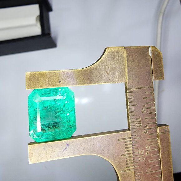 Emerald natural origin Afghanistan panjsher 16.710ct - Picture 8 of 14